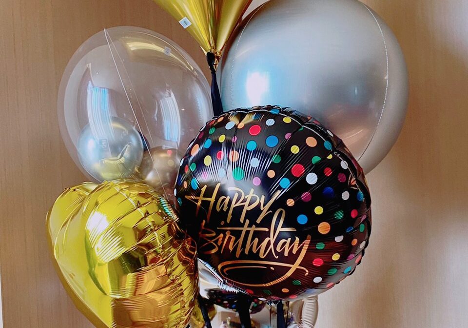 🎈主球串（精選）themed balloon bouquet bubble balloon_210409_7